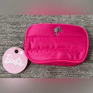 Barbie Girl’s Hot Pink Pouch with Logo Charm
